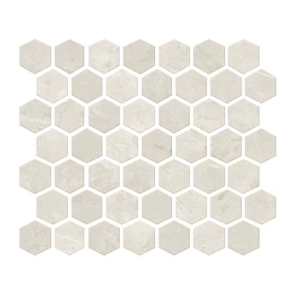 Vitality White Hexagon - ceramic tile